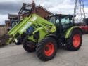 Claas 340 Axos CX With FL100 Loader