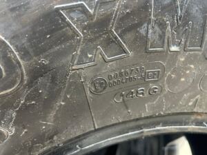 Full Set (4) Michelin XM47 Tyres - 425/75R20