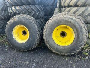 Full Set JD Grass Wheels - 23.1-26 & 500/60x22.5