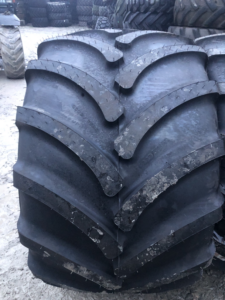 New Goodyear 750/50R26 Tyres On NH 8 Stud Rims