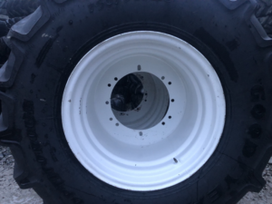 New Goodyear 750/50R26 Tyres On NH 8 Stud Rims