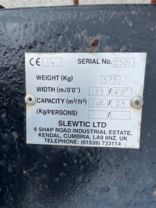 Slewtic 6ft (1.8m) Bucket Grab