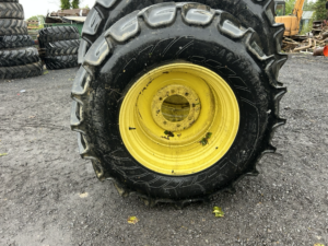 John Deere 6R150 Wheels - 650/65R38 & 540/65R28