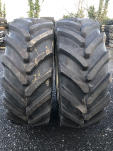 Full Set NH Wheels 600/65R38 & 480/65R28