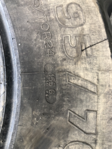 Full Set (4) Michelin XM47 Tyres - 495/70R24