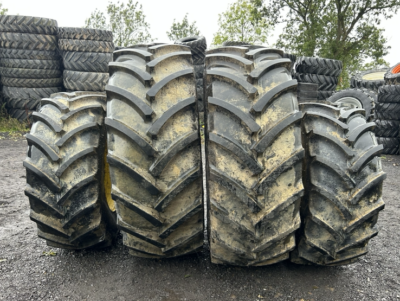John Deere 6R150 Wheels - 650/65R38 & 540/65R28