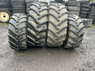 John Deere 6155R Wheels - 650/65R38 & 540/65R28